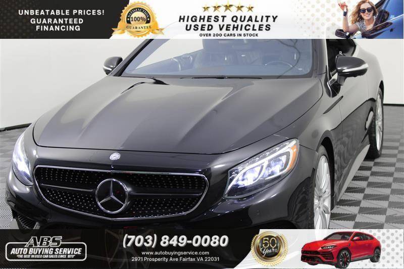 2015 Mercedes-Benz S-Class S 550 — Coupe — 60,647 mi — Fairfax, VA