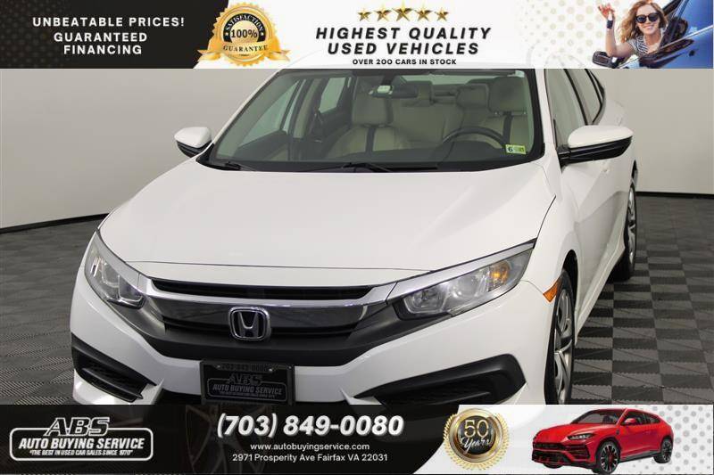 2016 Honda Civic LX — Sedan — 144,453 mi — Fairfax, VA
