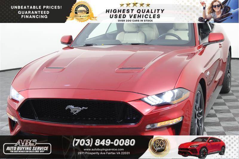 2020 Ford Mustang GT Premium — Convertible — 61,752 mi — Fairfax, VA