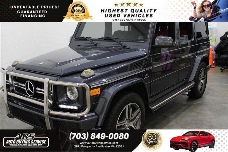 2014 Mercedes-Benz G-Class G 63 AMG — SUV — 64,581 mi — Fairfax, VA