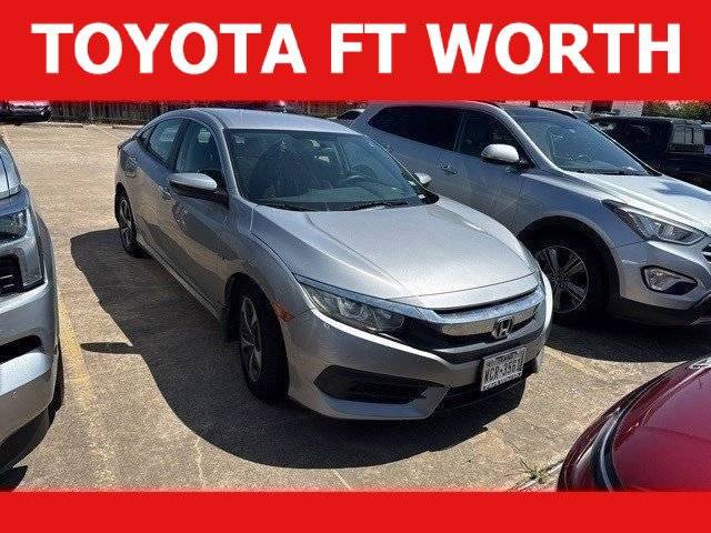 2018 Honda Civic LX — Sedan — 63,375 mi — Fort Worth, TX