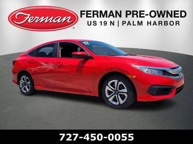 2017 Honda Civic LX — Sedan — 94,816 mi — Palm Harbor, FL