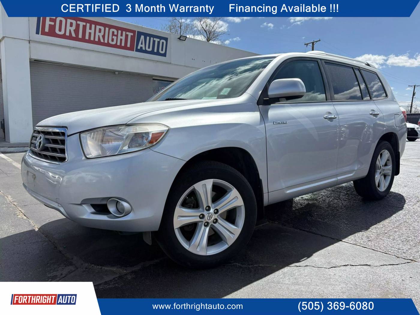 2010 Toyota Highlander Limited — SUV — 72,626 mi — Albuquerque, NM