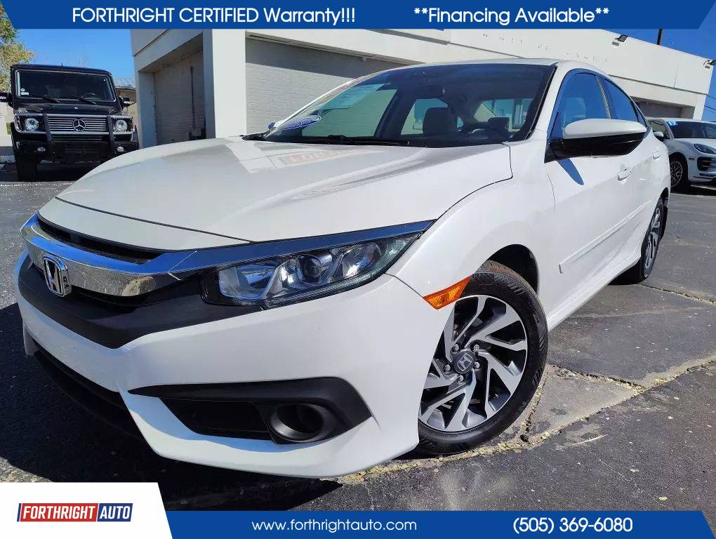 2017 Honda Civic EX — Sedan — 58,209 mi — Albuquerque, NM