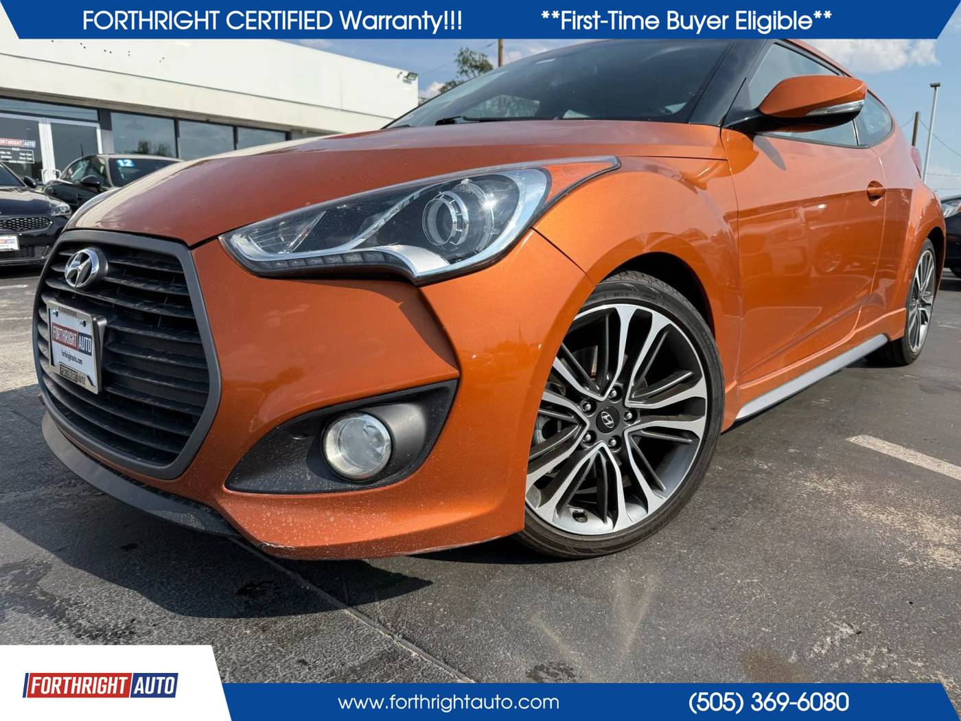 2016 Hyundai Veloster Turbo — Hatchback — 54,601 mi — Albuquerque, NM