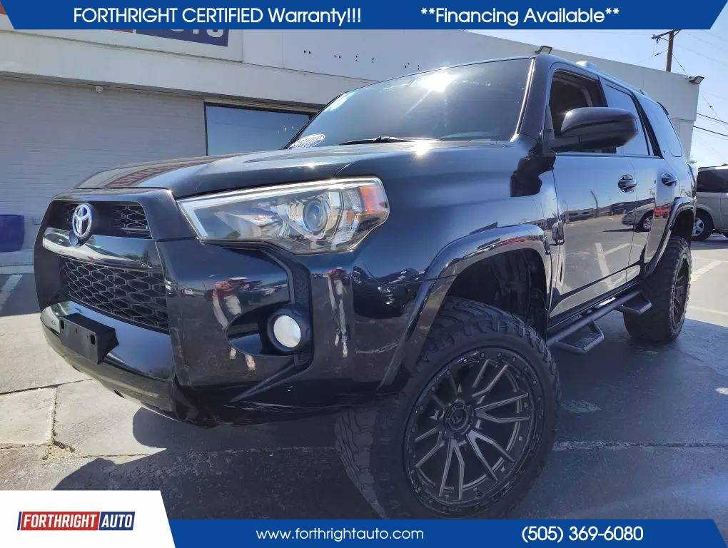 2016 Toyota 4Runner SR5 — SUV — 112,404 mi — Albuquerque, NM