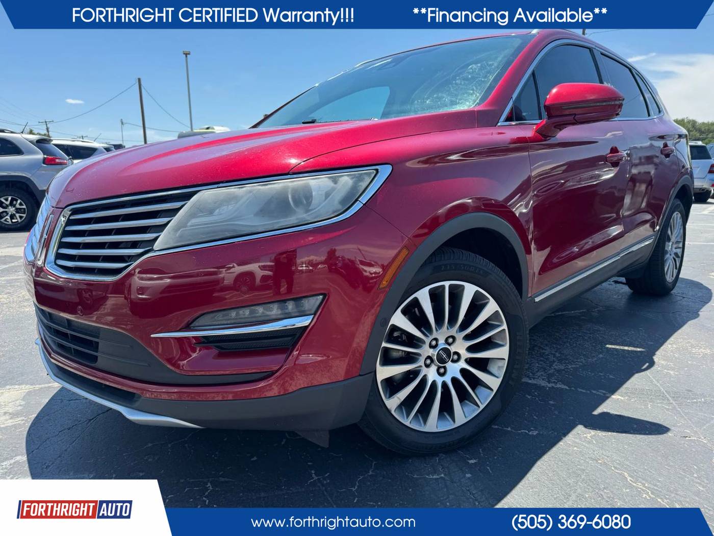 2018 Lincoln MKC Reserve — SUV — 67,178 mi — Albuquerque, NM
