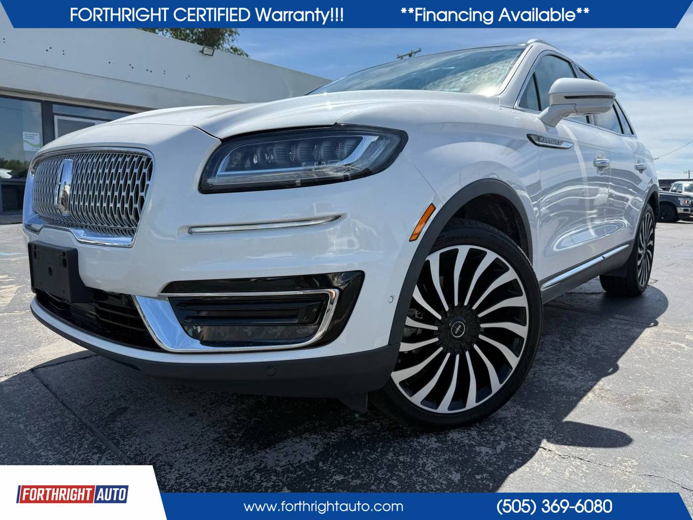 2019 Lincoln Nautilus Black Label — SUV — 55,497 mi — Albuquerque, NM