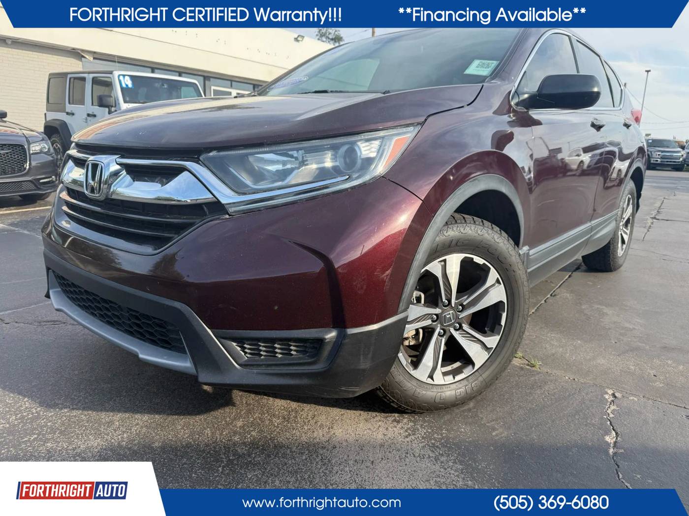 2017 Honda CR-V LX — SUV — 100,030 mi — Albuquerque, NM