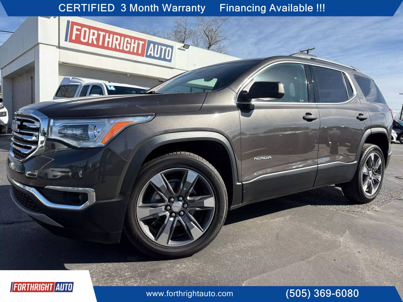 2019 GMC Acadia SLT — SUV — 87,426 mi — Albuquerque, NM