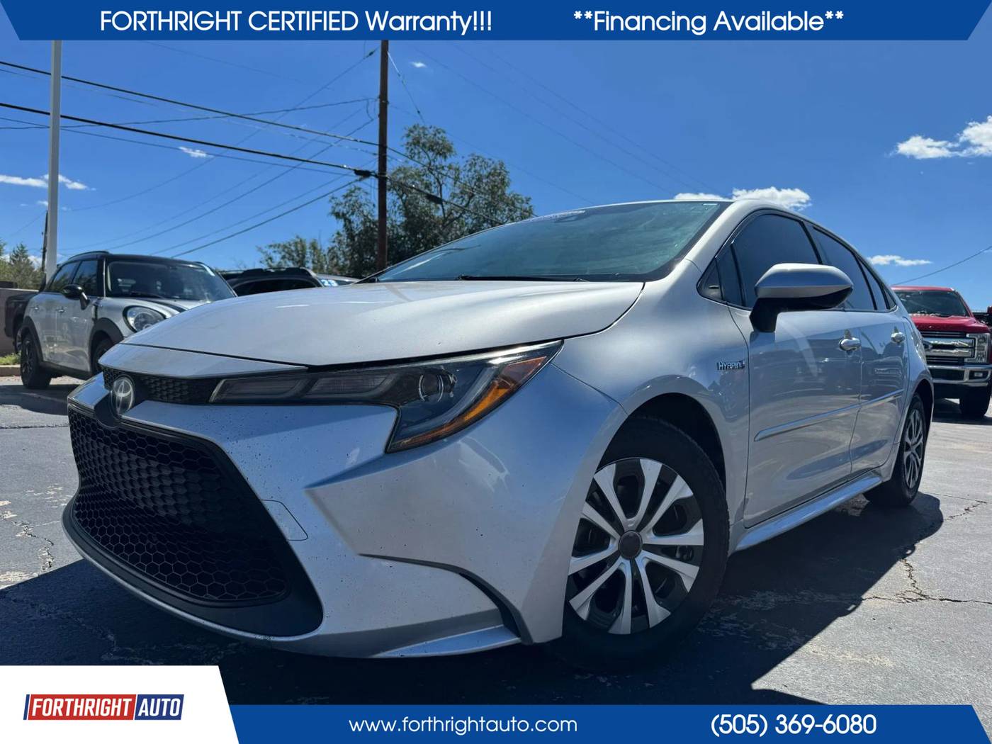 2021 Toyota Corolla Hybrid LE — Sedan — 61,209 mi — Albuquerque, NM