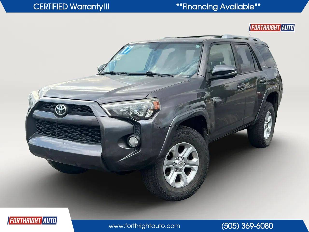 2017 Toyota 4Runner SR5 Premium