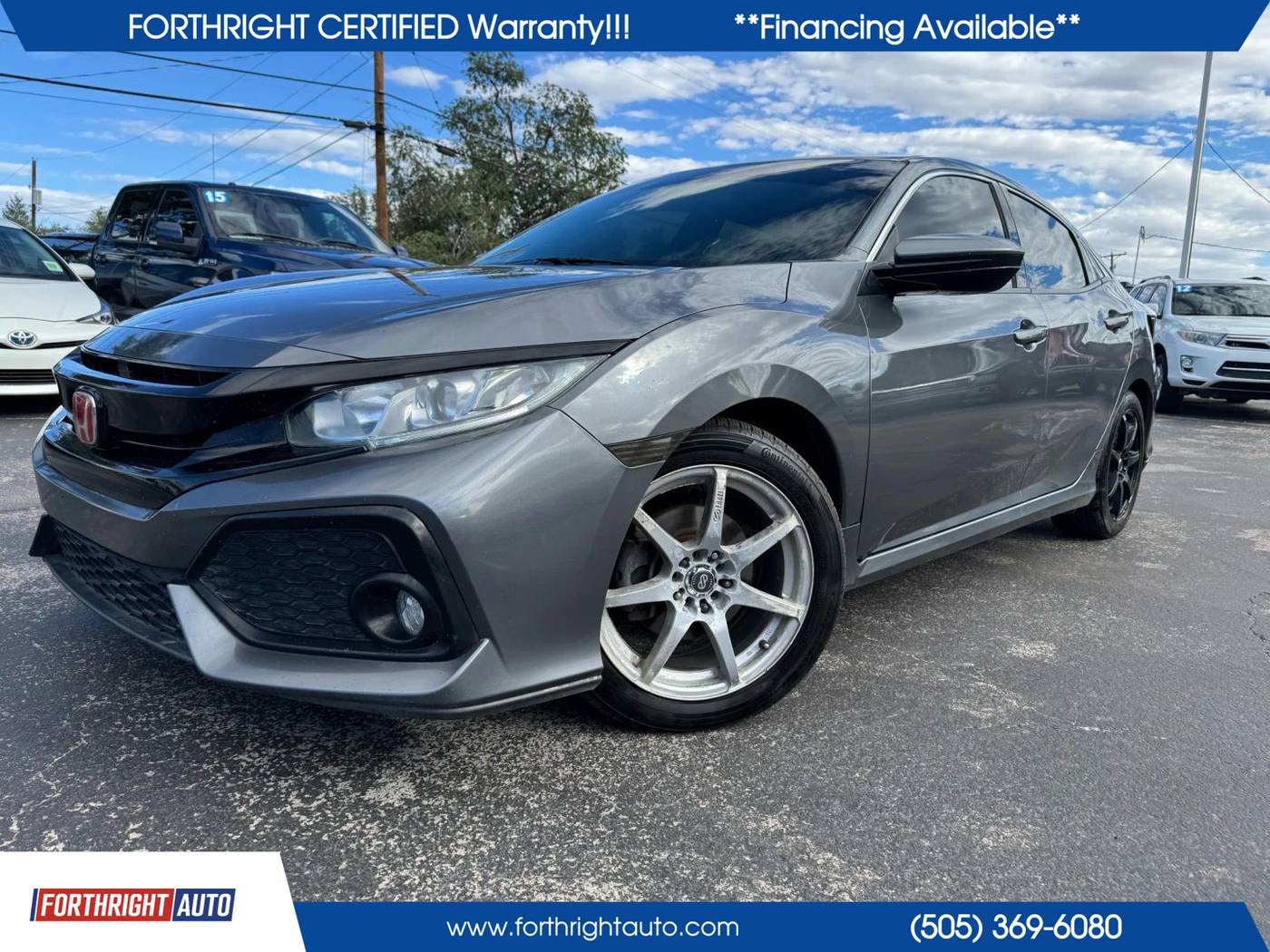 2018 Honda Civic EX — Hatchback — 96,346 mi — Albuquerque, NM