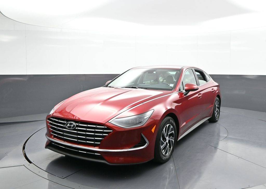 2023 Hyundai Sonata Hybrid Blue — Sedan — 23,750 mi — Brooklyn, NY