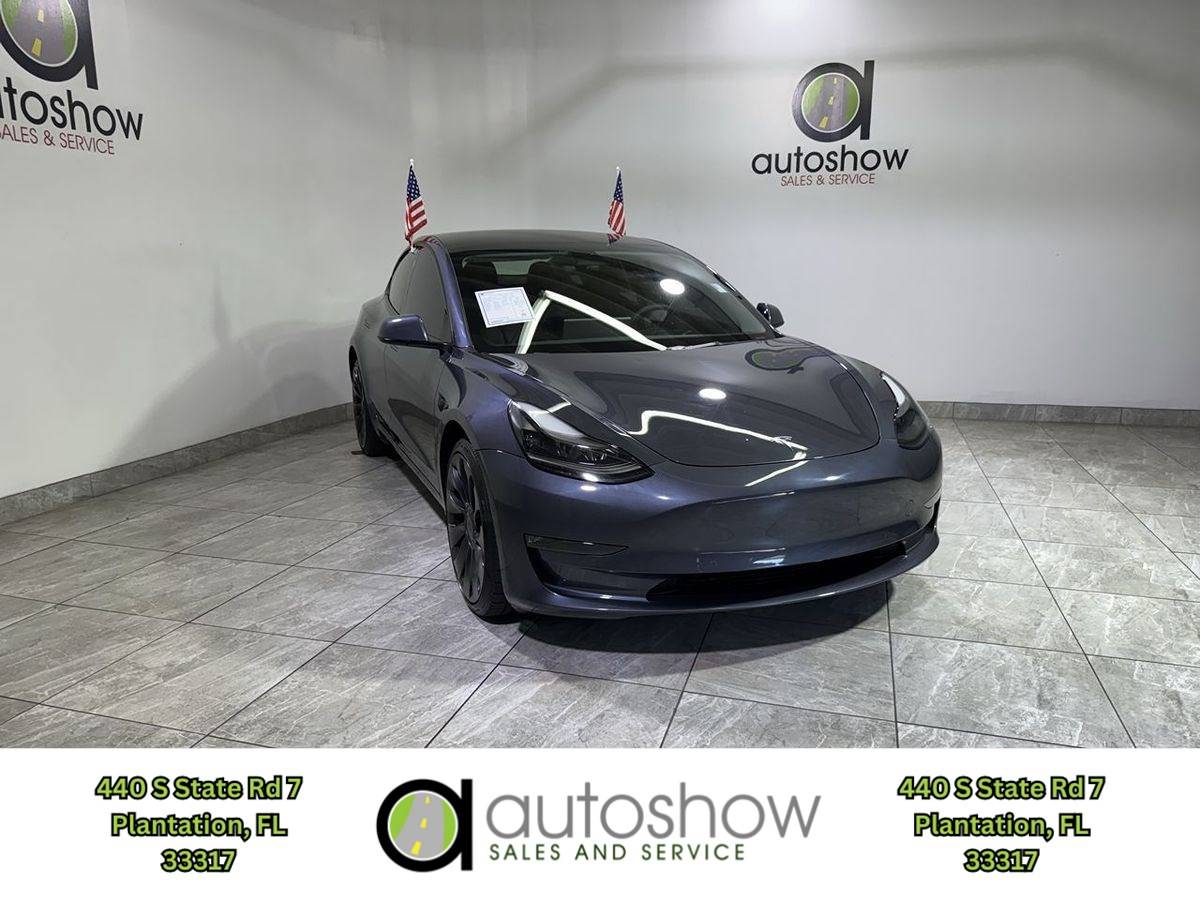 2022 Tesla Model 3 Performance — Sedan — 30,822 mi — Fort Lauderdale,, FL