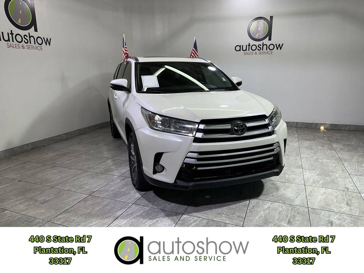 2019 Toyota Highlander XLE — SUV — 87,829 mi — Fort Lauderdale,, FL
