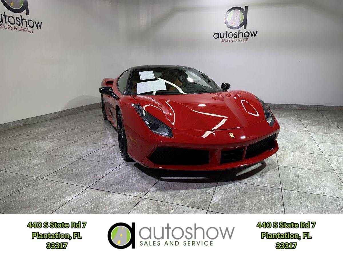 2017 Ferrari 488 GTB — Coupe — 7,323 mi — Fort Lauderdale,, FL