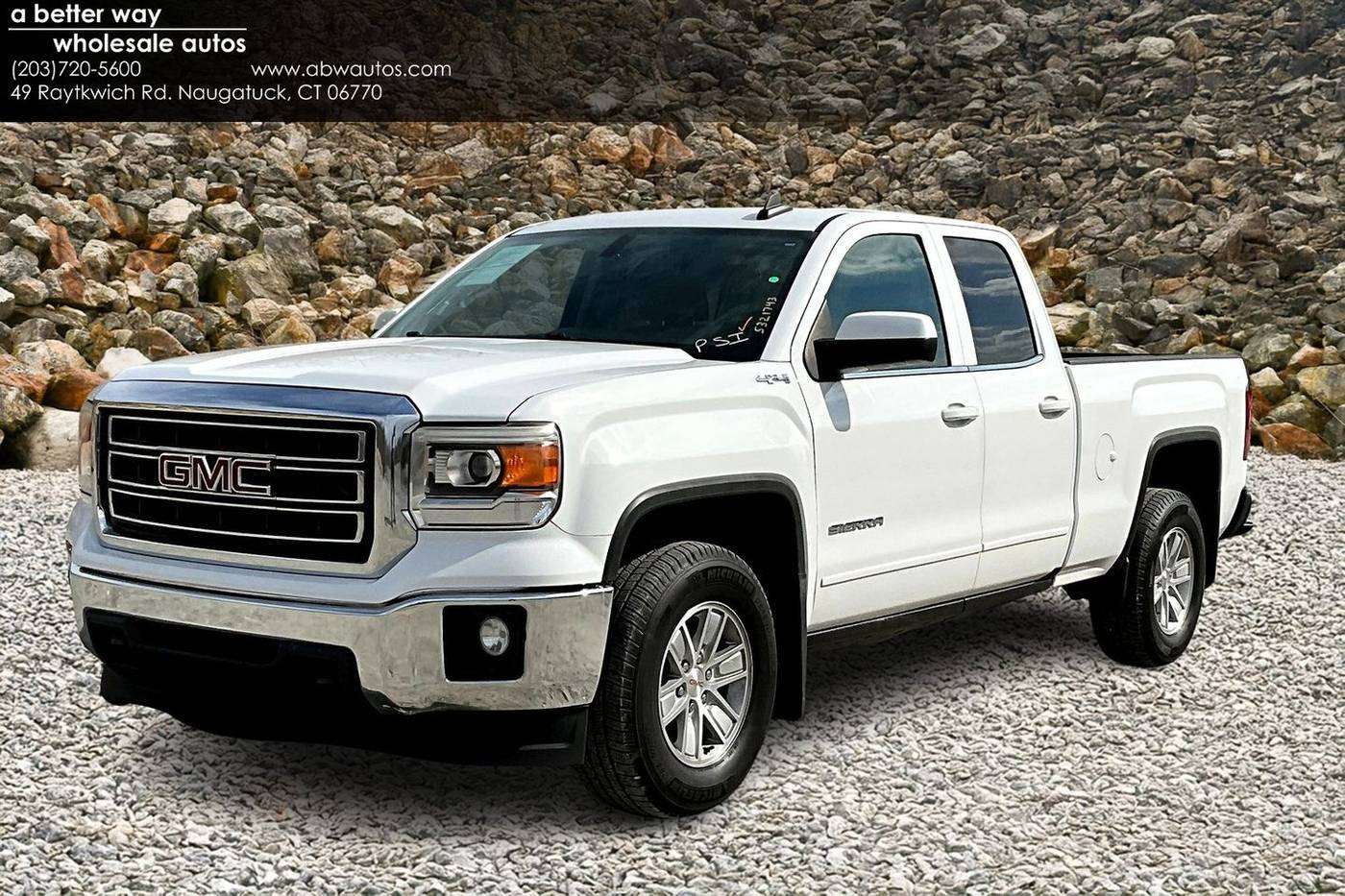 2015 GMC Sierra 1500 SLE — Pickup Truck — 77,947 mi — Naugatuck, CT