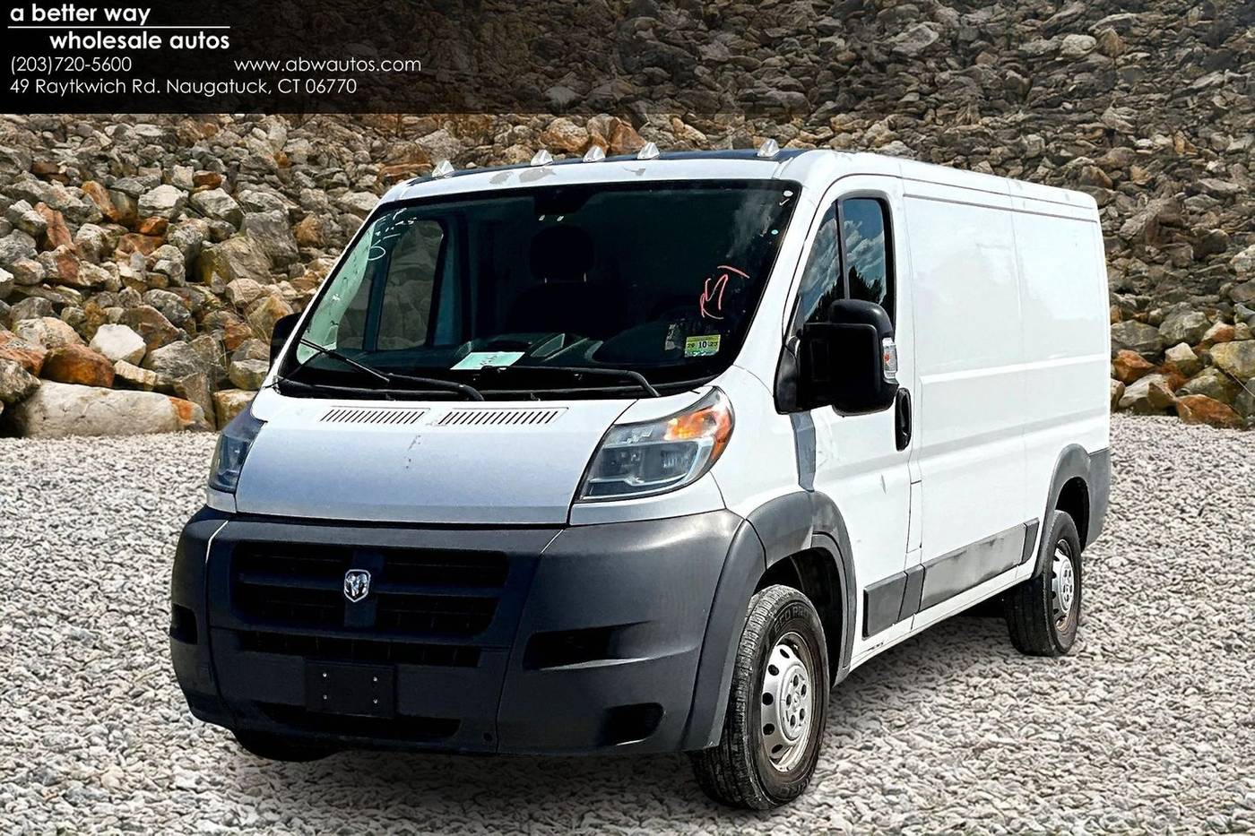 2016 Ram ProMaster Cargo Van 1500 — Cargo Van — 40,066 mi — Naugatuck, CT