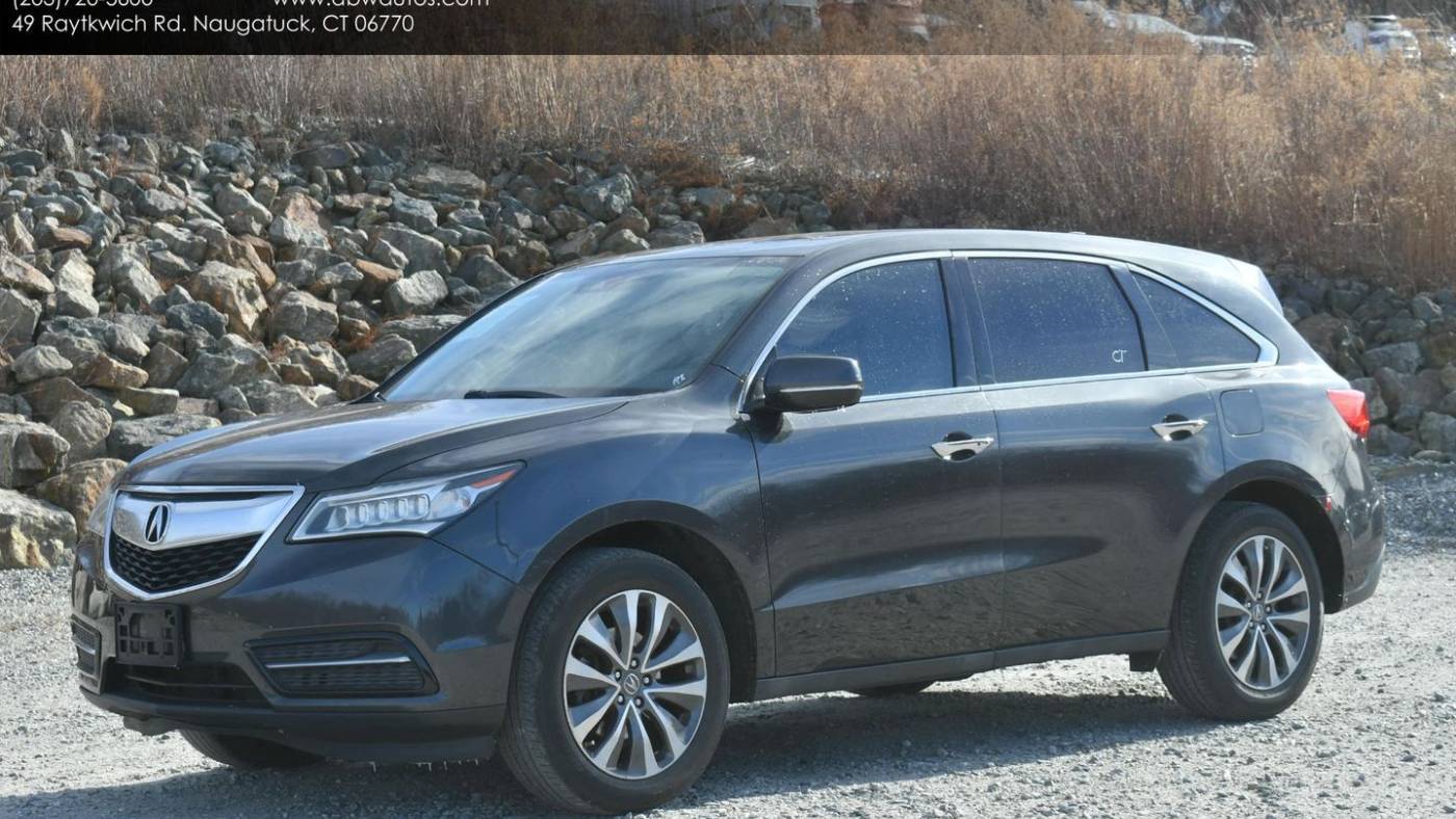 2016 Acura MDX Technology Package — SUV — 93,600 mi — Naugatuck, CT
