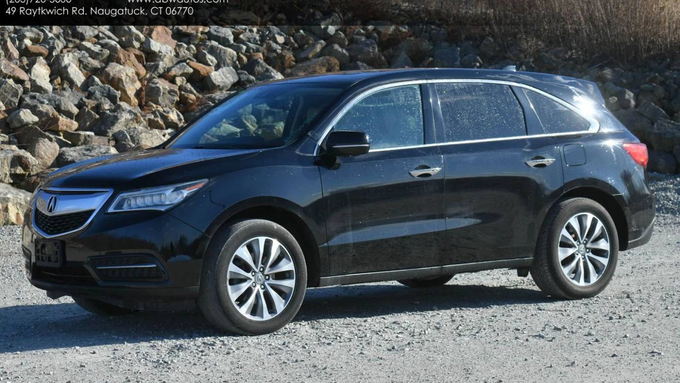 2016 Acura MDX Technology with Entertainment Package — SUV — 112,100 mi — Naugatuck, CT