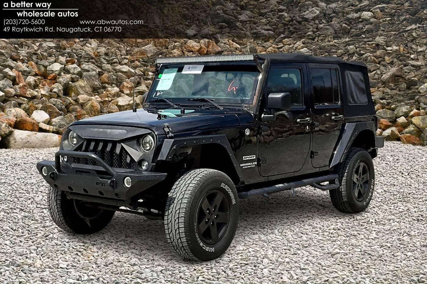 2017 Jeep Wrangler Sport — SUV — 76,295 mi — Naugatuck, CT
