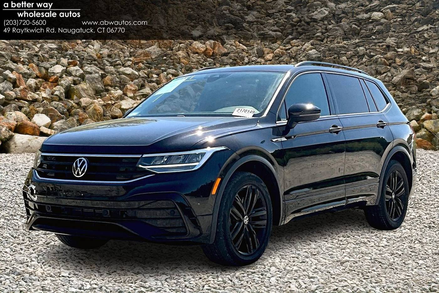 2022 Volkswagen Tiguan SE R-Line Black — SUV — 87,367 mi — Naugatuck, CT