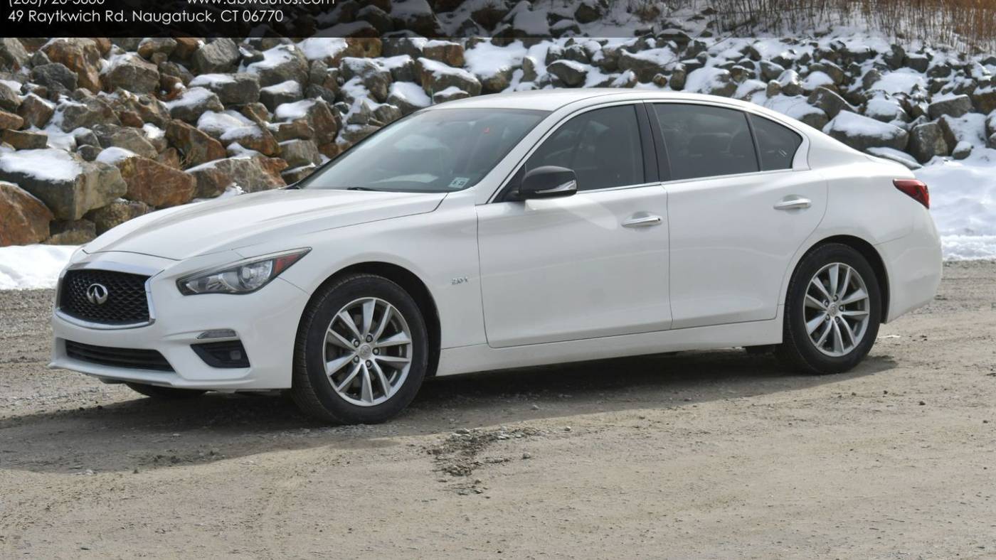 2018 INFINITI Q50 2.0t PURE — Sedan — 93,600 mi — Naugatuck, CT