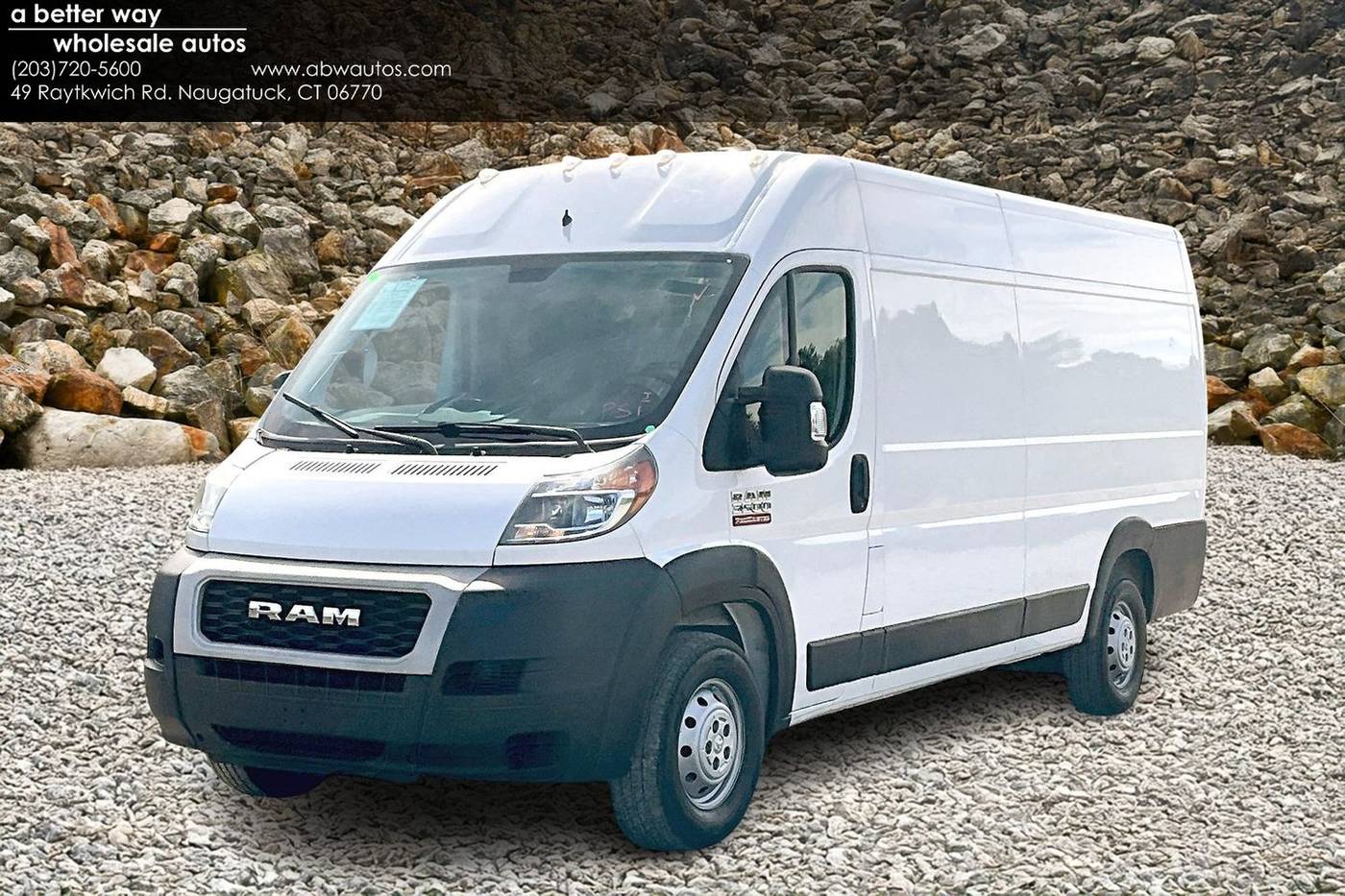 2019 Ram ProMaster Cargo Van 3500 — Cargo Van — 113,864 mi — Naugatuck, CT