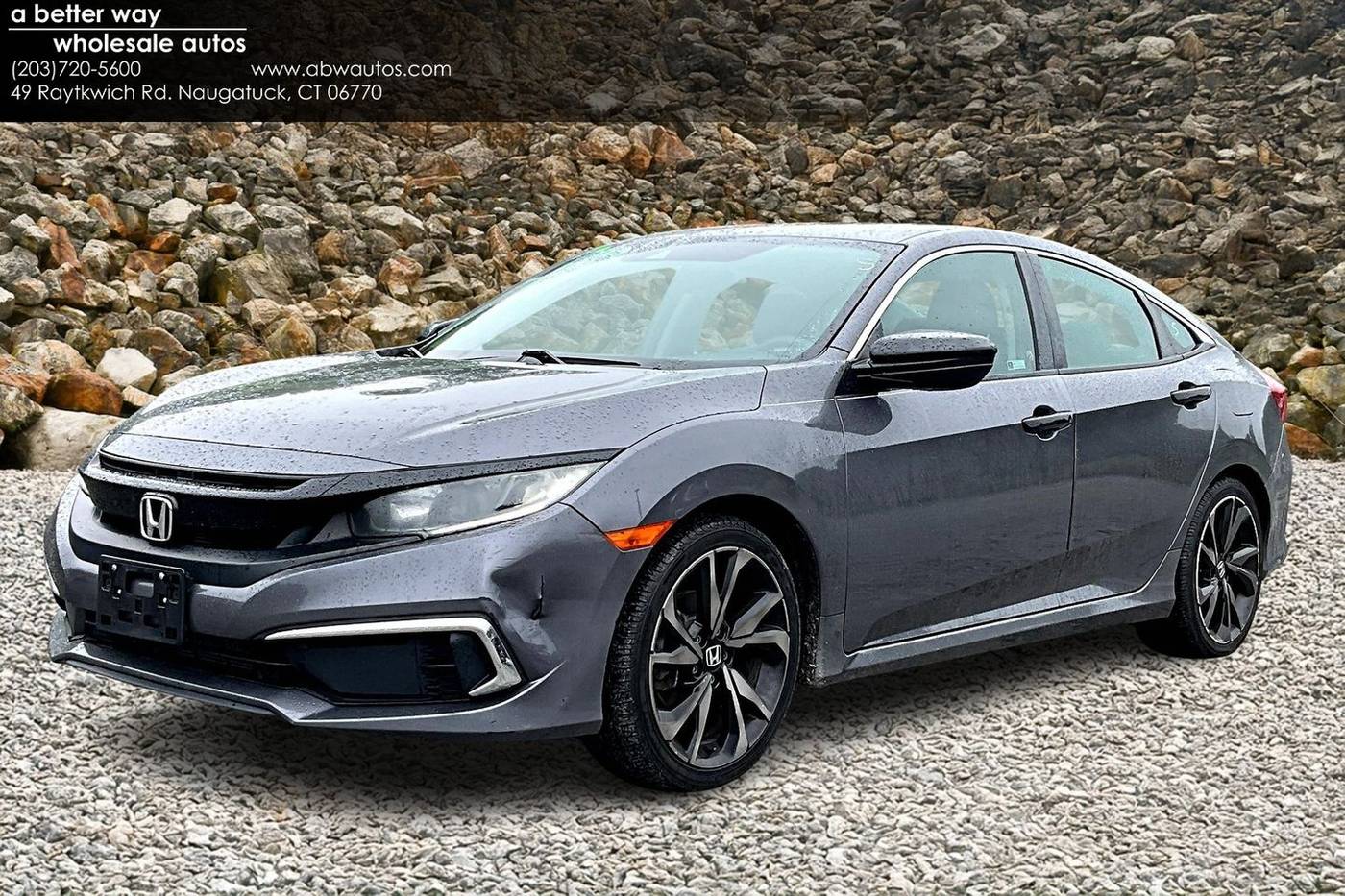 2019 Honda Civic LX — Sedan — 80,061 mi — Naugatuck, CT
