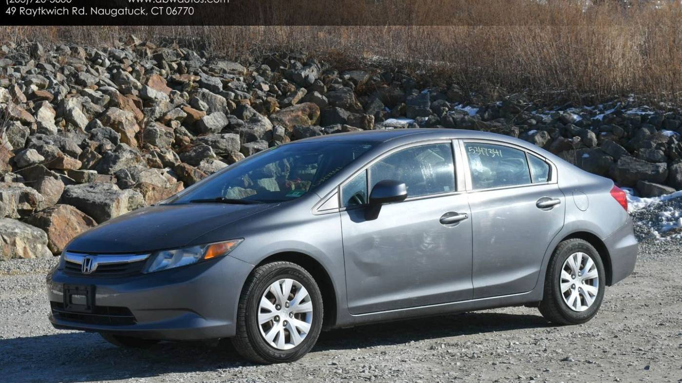 2012 Honda Civic LX — Sedan — 133,200 mi — Naugatuck, CT