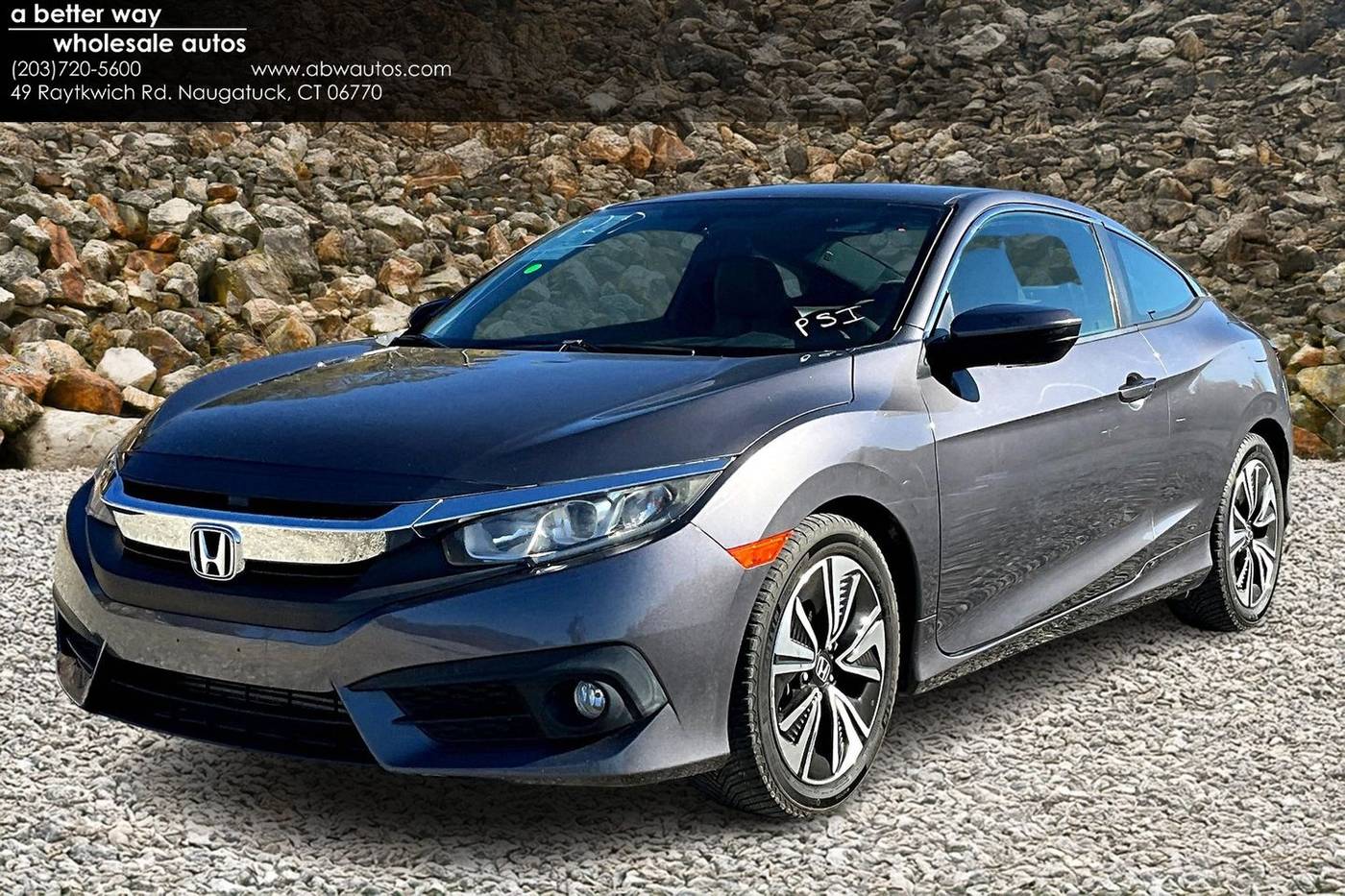 2017 Honda Civic EX-T — Coupe — 84,048 mi — Naugatuck, CT