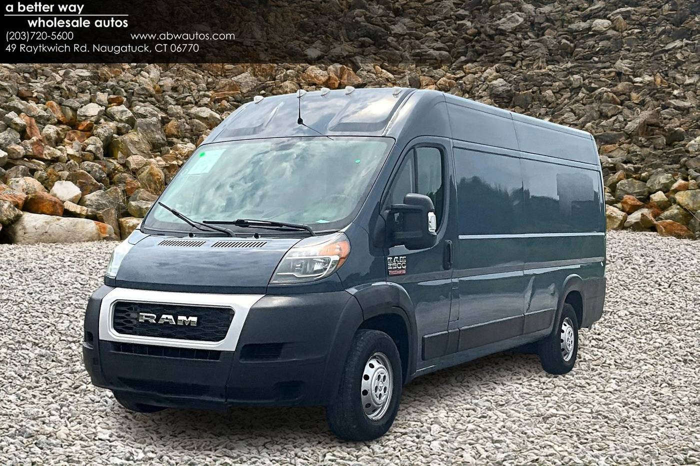 2019 Ram ProMaster Cargo Van 3500 — Cargo Van — 86,867 mi — Naugatuck, CT