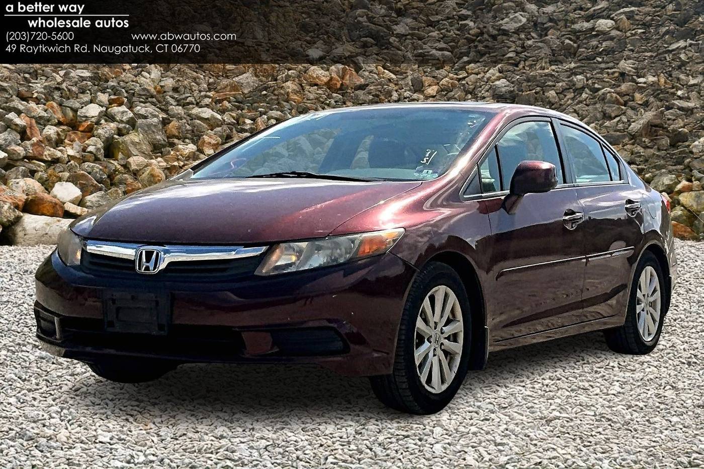 2012 Honda Civic EX — Sedan — 93,682 mi — Naugatuck, CT