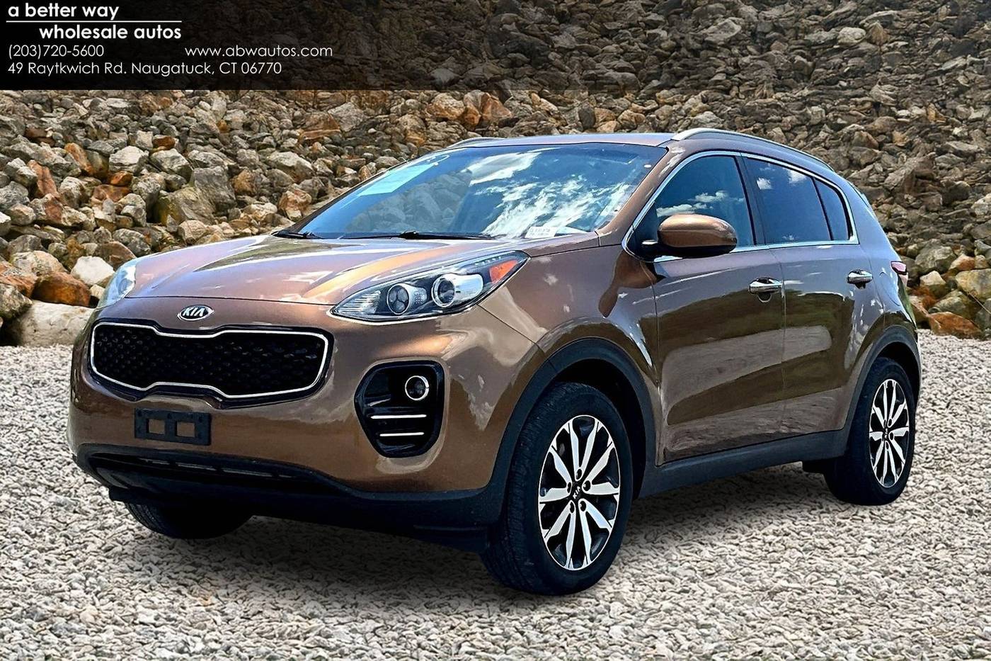 2017 Kia Sportage EX — SUV — 118,436 mi — Naugatuck, CT