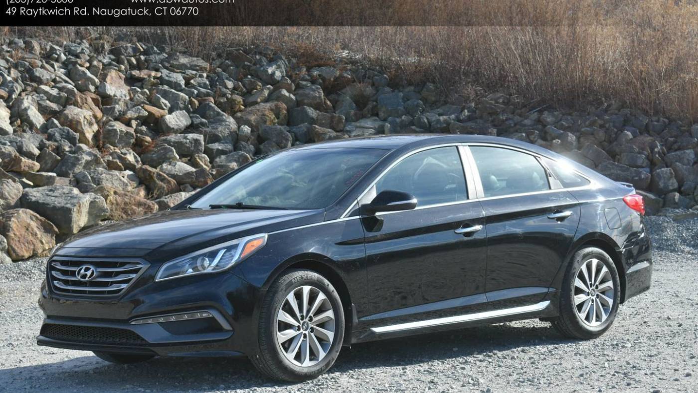 2017 Hyundai Sonata Sport — Sedan — 82,900 mi — Naugatuck, CT