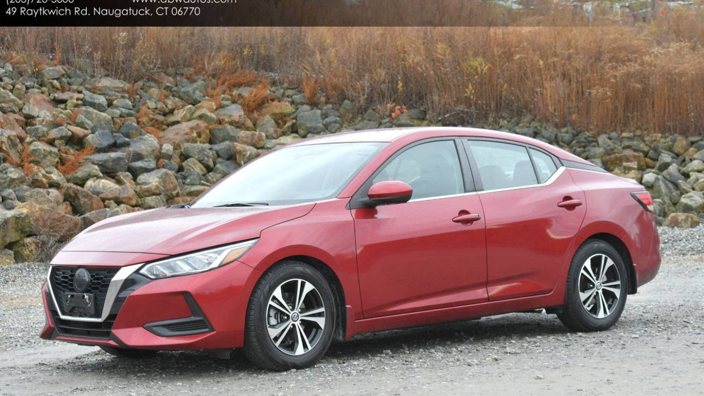2022 Nissan Sentra SV — Sedan — 18,800 mi — Naugatuck, CT