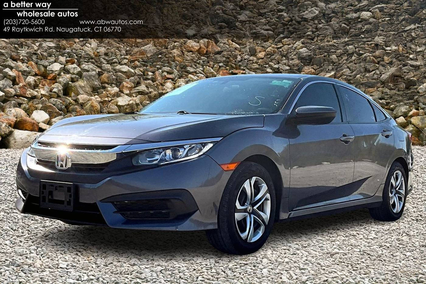 2017 Honda Civic LX — Sedan — 100,690 mi — Naugatuck, CT