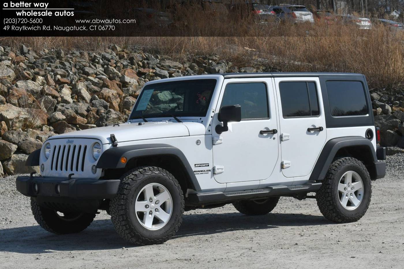 2016 Jeep Wrangler Sport — SUV — 121,800 mi — Naugatuck, CT
