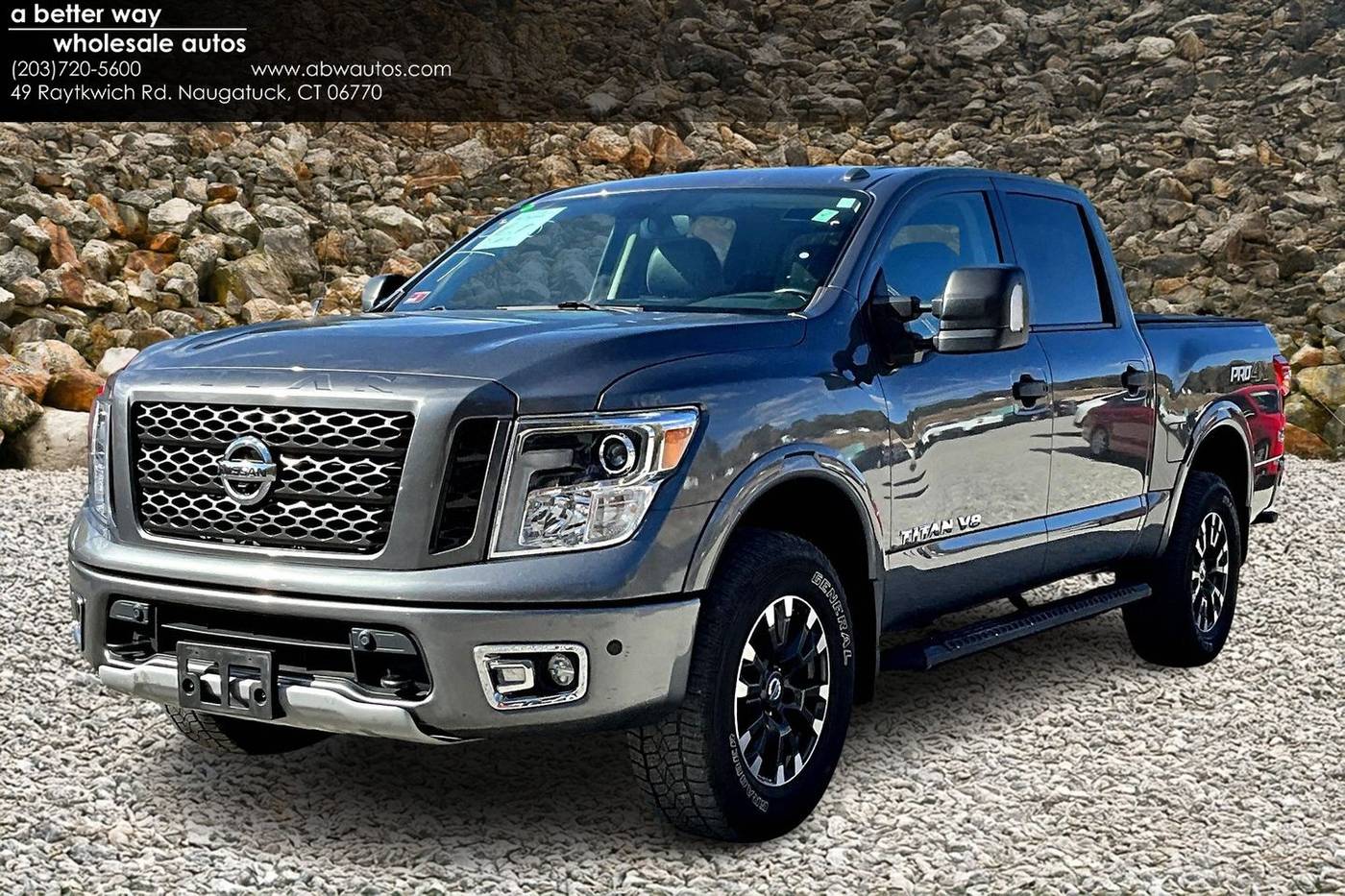 2019 Nissan Titan PRO-4X — Pickup Truck — 88,380 mi — Naugatuck, CT