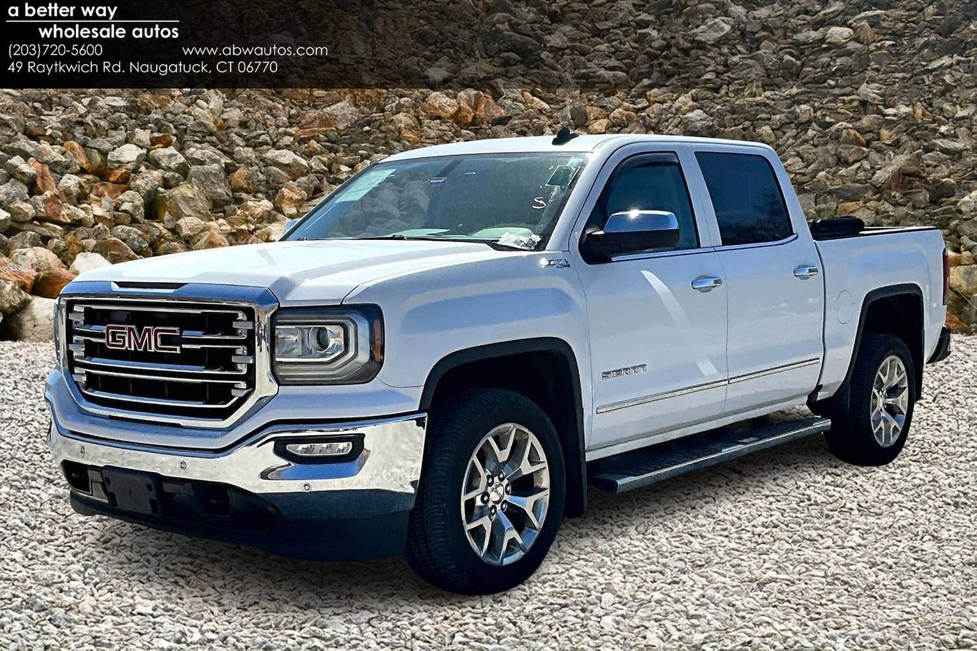 2017 GMC Sierra 1500 SLT — Pickup Truck — 92,903 mi — Naugatuck, CT