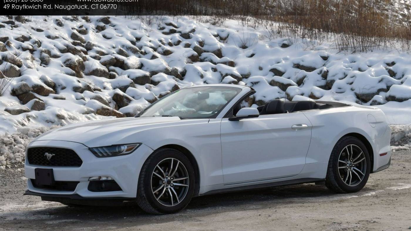 2016 Ford Mustang EcoBoost Premium — Convertible — 87,200 mi — Naugatuck, CT