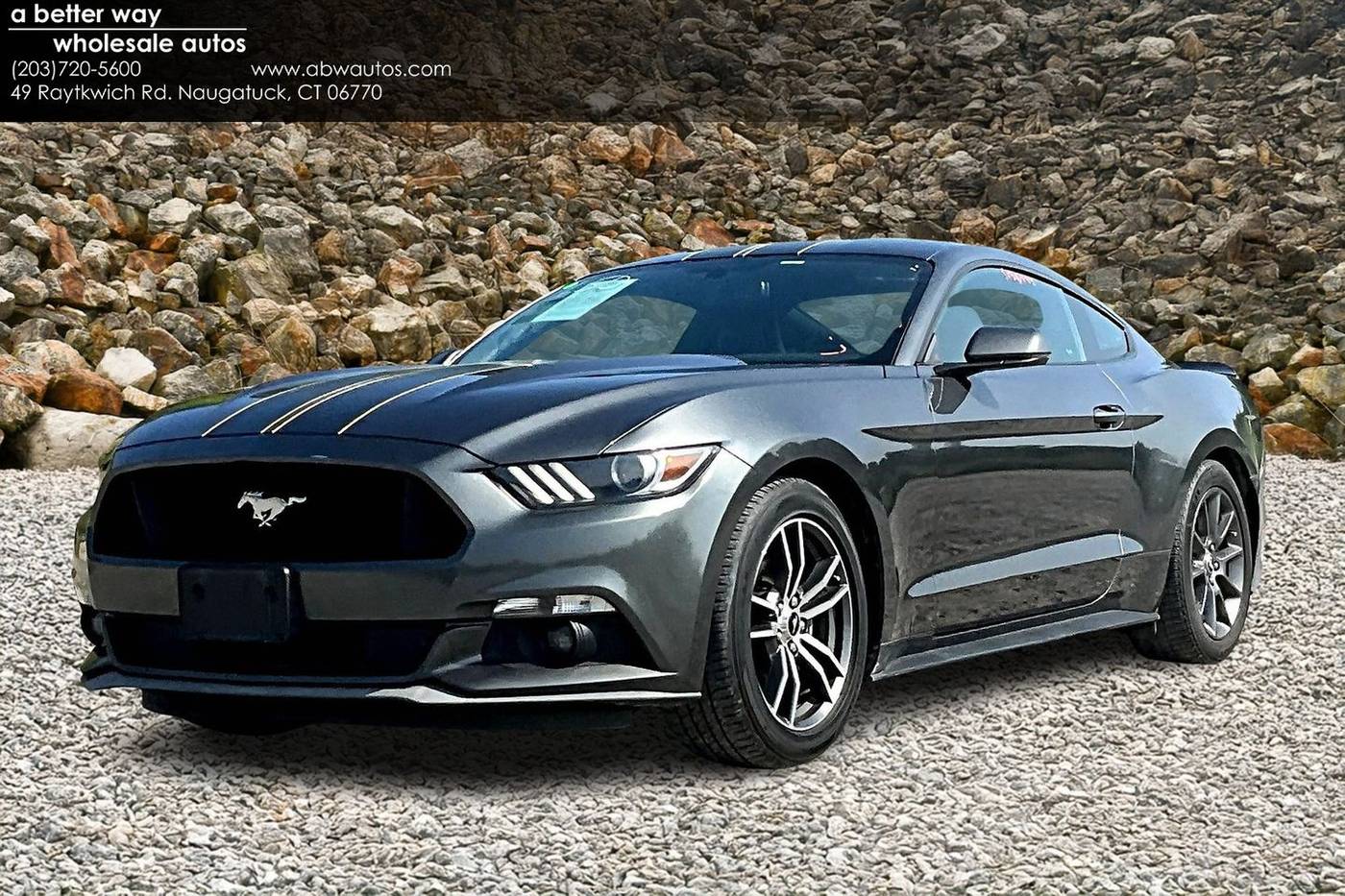 2017 Ford Mustang EcoBoost Premium — Coupe — 54,521 mi — Naugatuck, CT