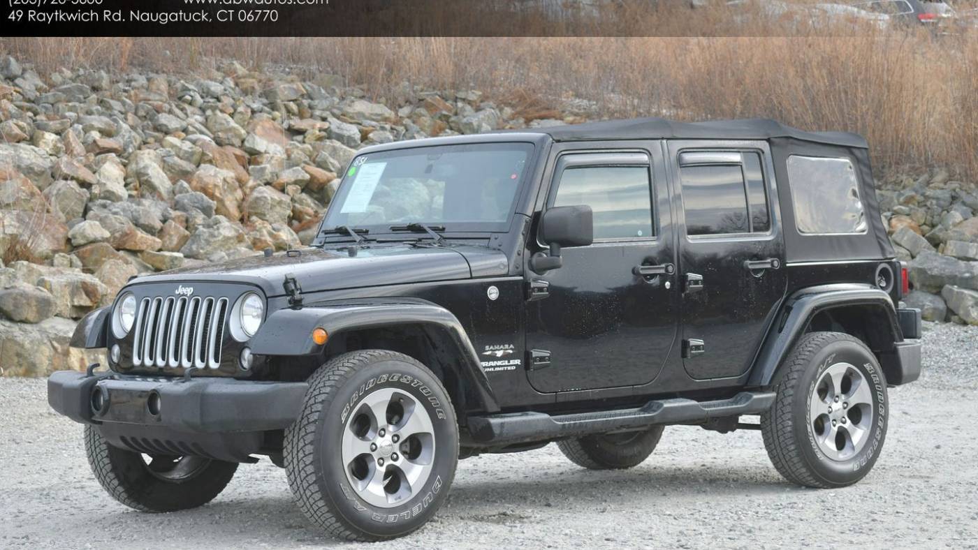 2016 Jeep Wrangler Sahara — SUV — 88,700 mi — Naugatuck, CT