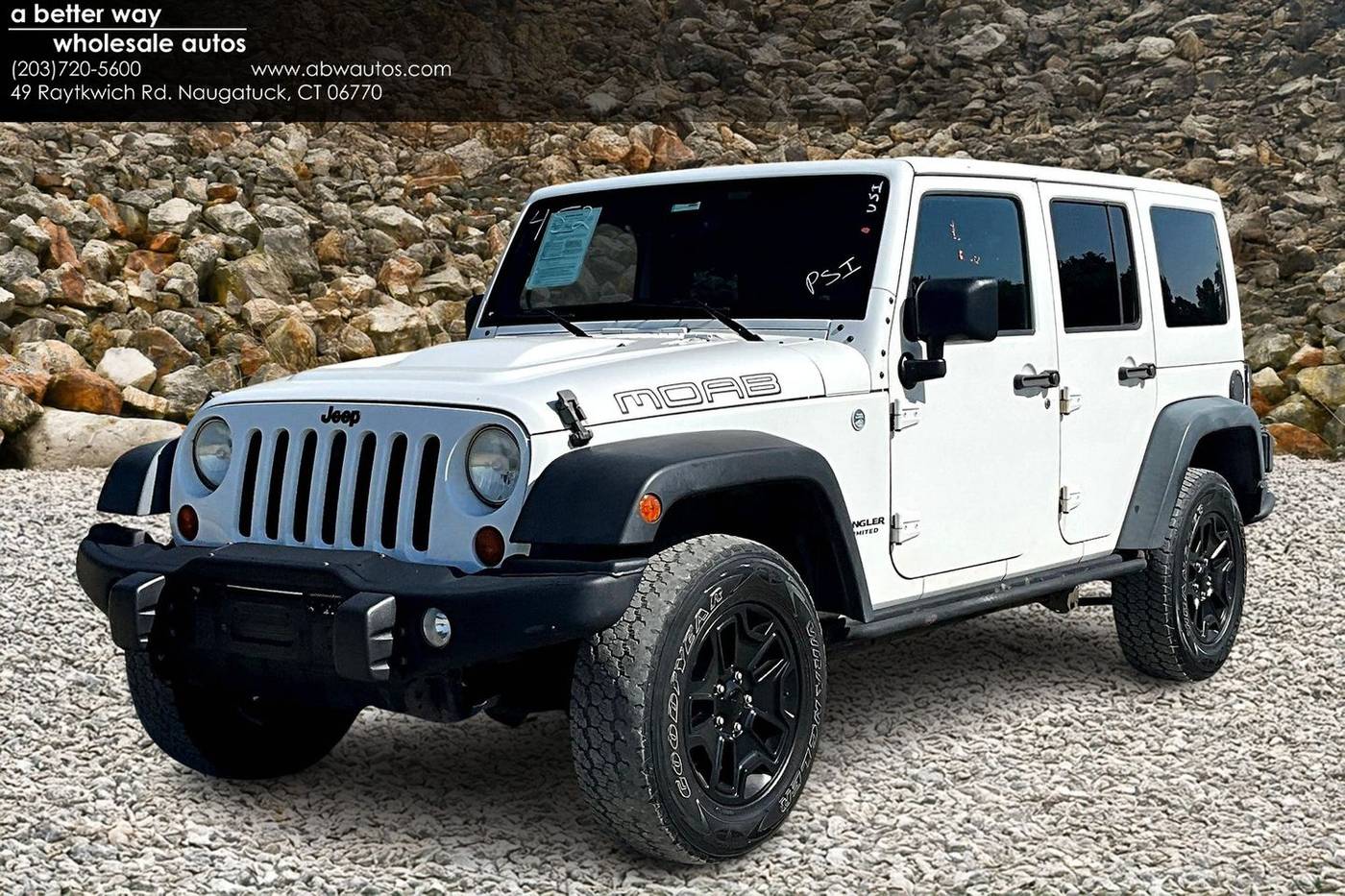 2013 Jeep Wrangler Moab — SUV — 123,623 mi — Naugatuck, CT