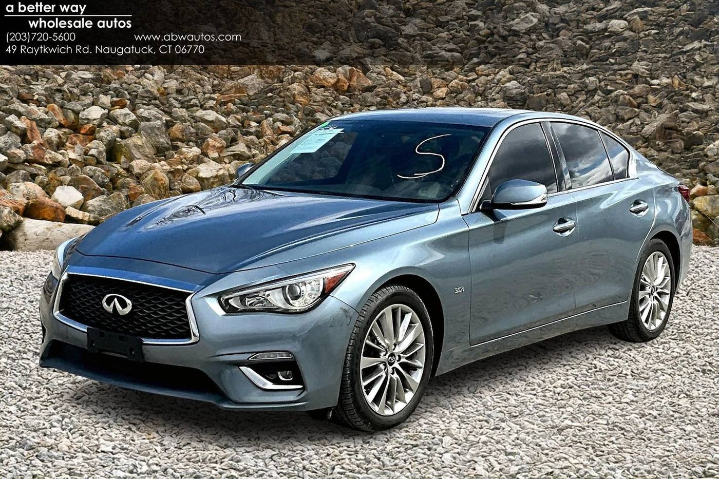 2019 INFINITI Q50 3.0t LUXE — Sedan — 75,202 mi — Naugatuck, CT