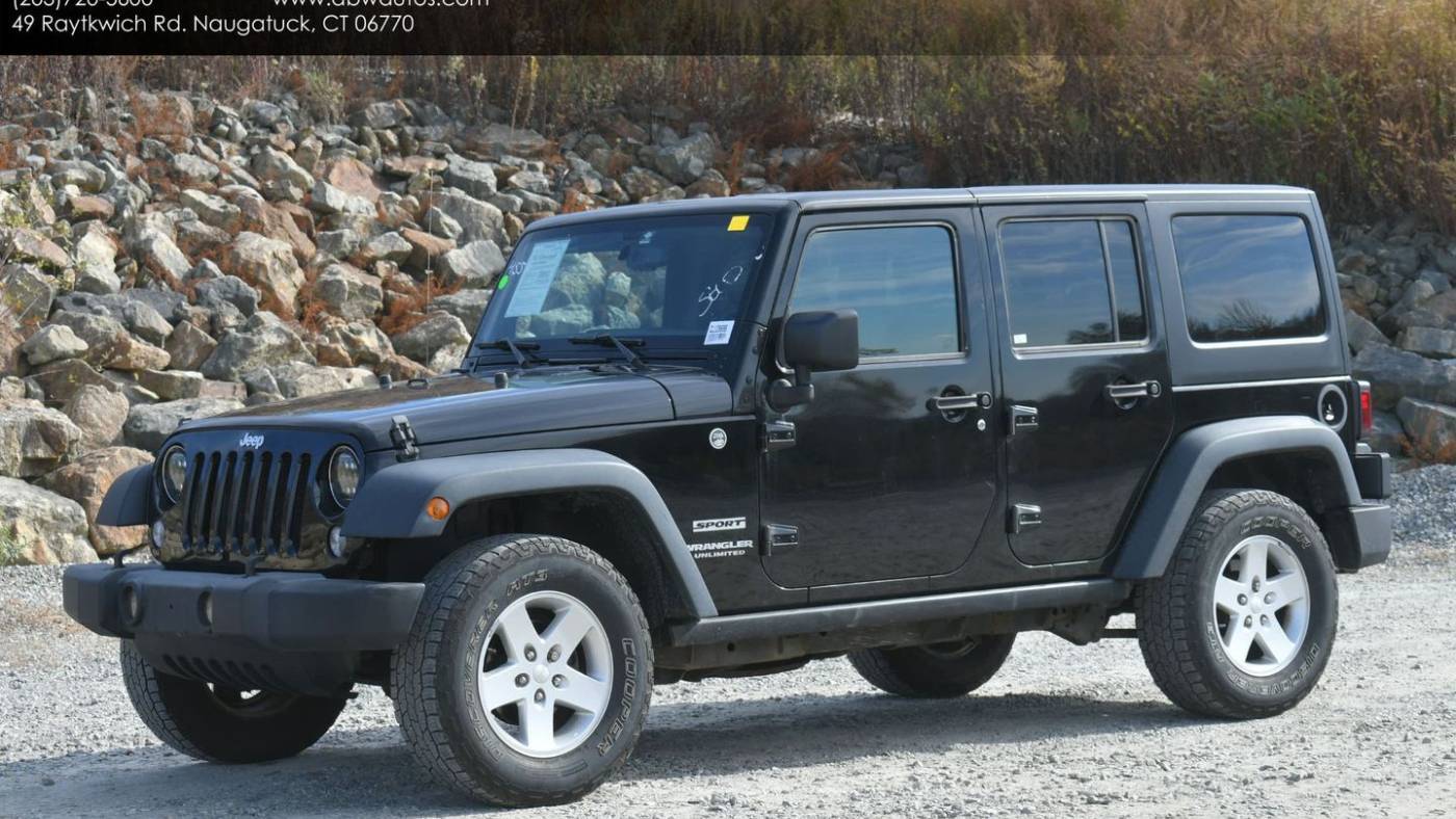 2015 Jeep Wrangler Sport — SUV — 83,400 mi — Naugatuck, CT