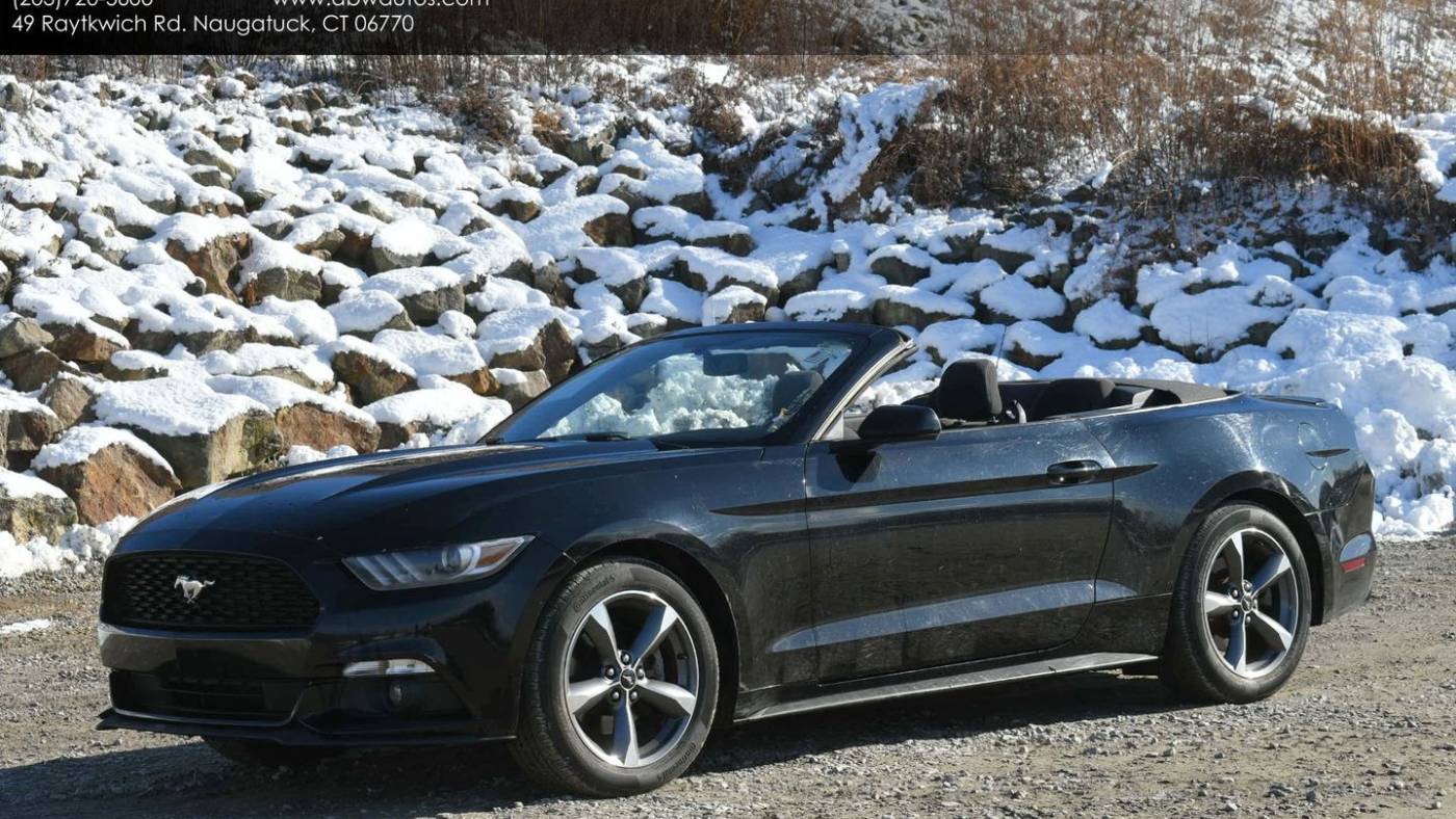 2016 Ford Mustang V6 — Convertible — 91,600 mi — Naugatuck, CT