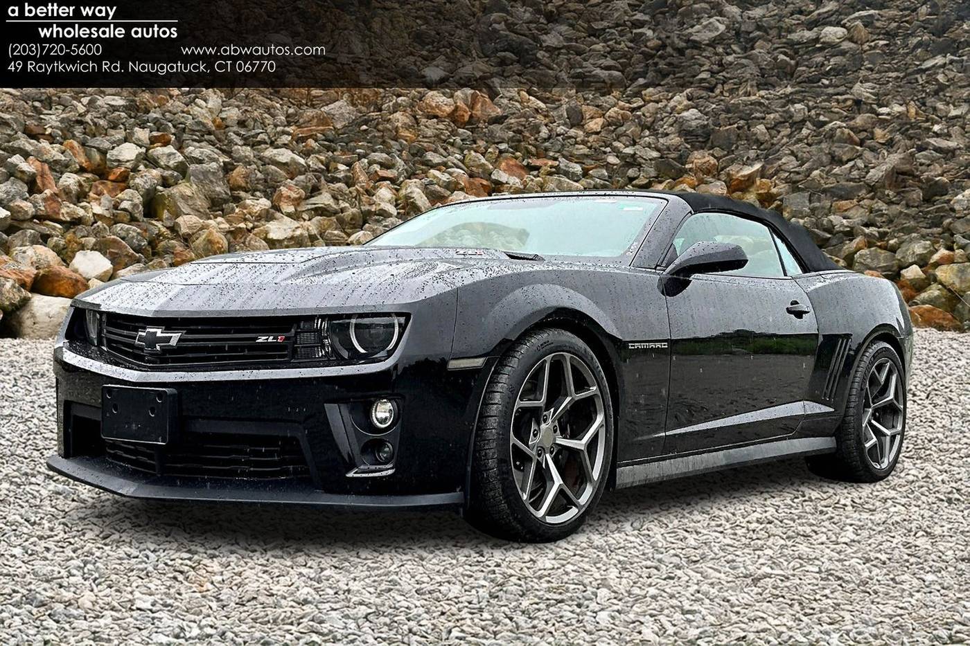 2013 Chevrolet Camaro ZL1 — Convertible — 47,159 mi — Naugatuck, CT