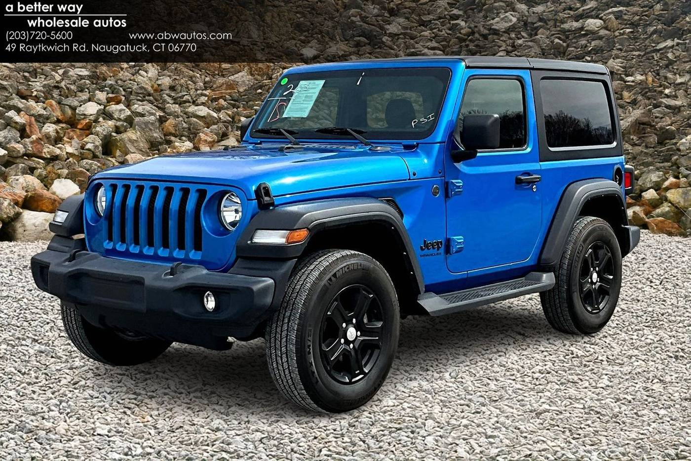 2022 Jeep Wrangler Sport S — SUV — 46,726 mi — Naugatuck, CT